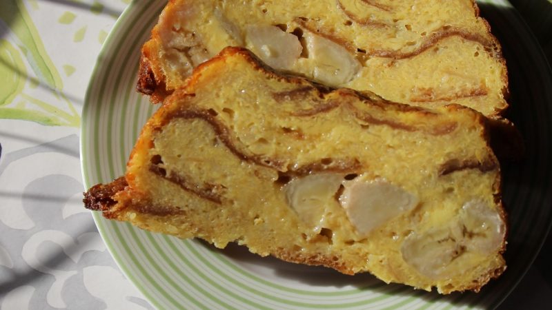 Pudding aux bananes
