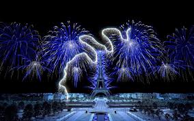 Le feu d’artifice de la ville de Paris