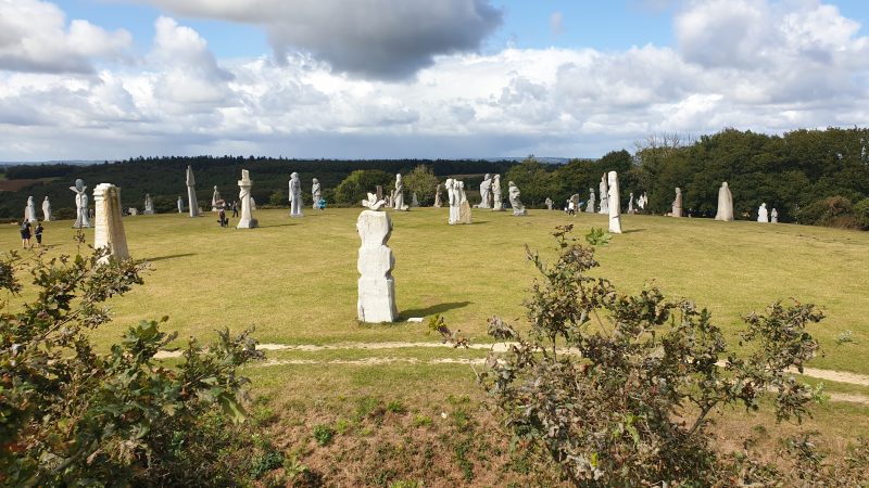 La vallée des saints à Carnoët